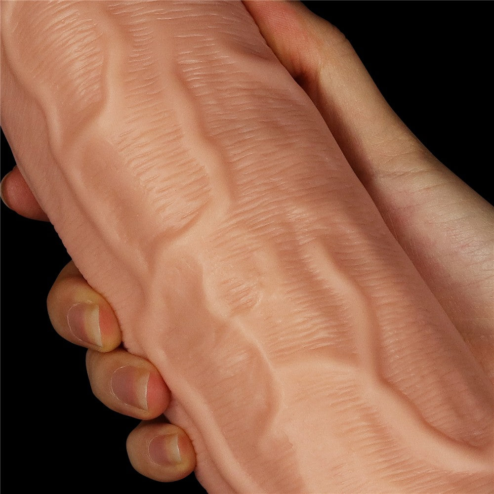 8.5" Realistic Curved Dildo