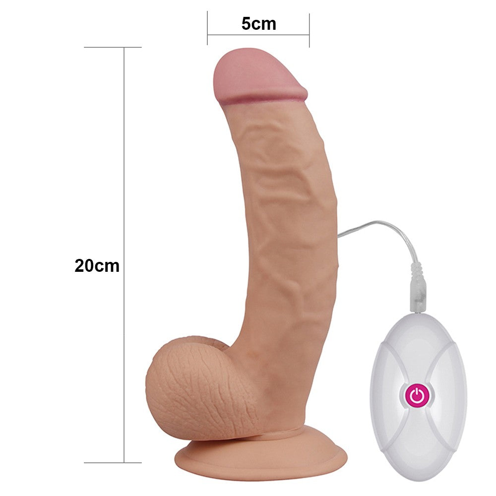 8.5" The Ultra Soft Dude Vibrating