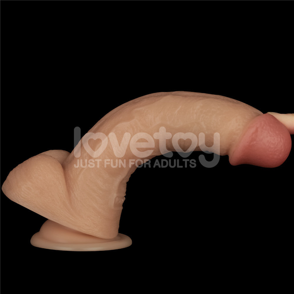 8'' Vibrating Power Basics Cock