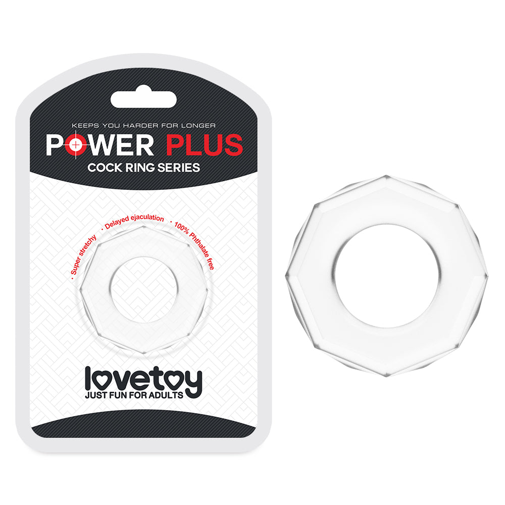 POWER PLUS Cockring (Ships From:, 4.4 cm.&Phi;2 cm)
