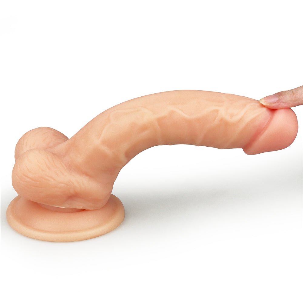 8" The Ultra Soft Dude (Flesh, 20 cm.&Phi;4 cm)