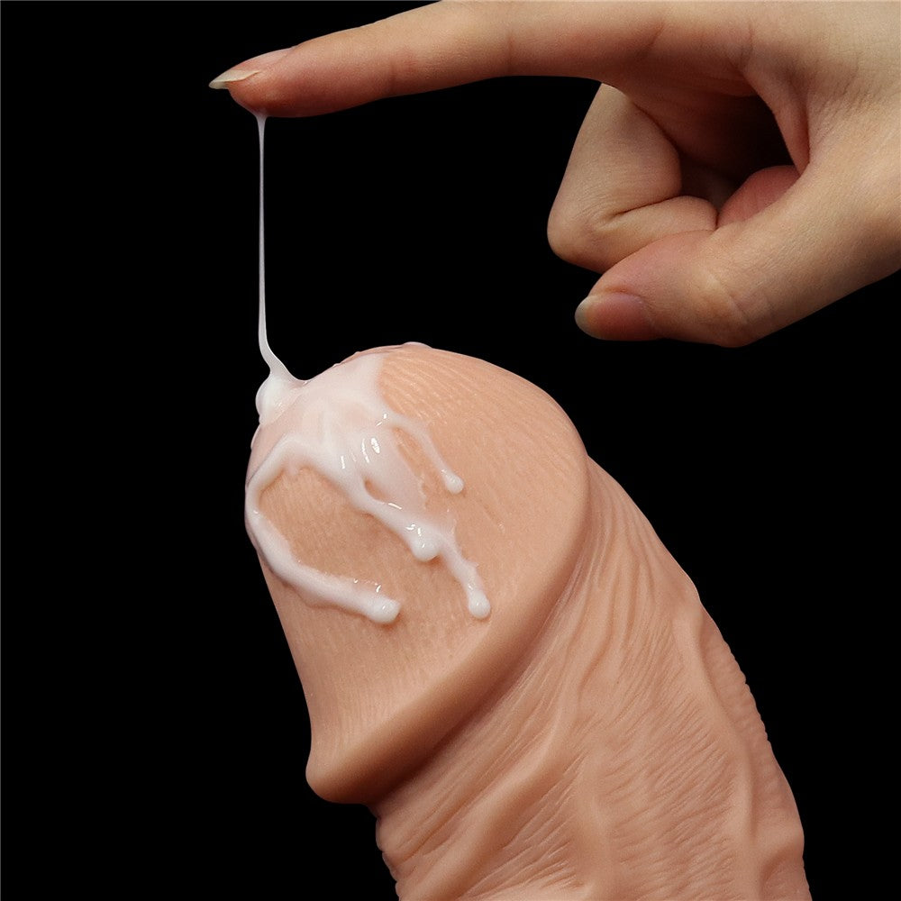 8.5" Realistic Curved Dildo