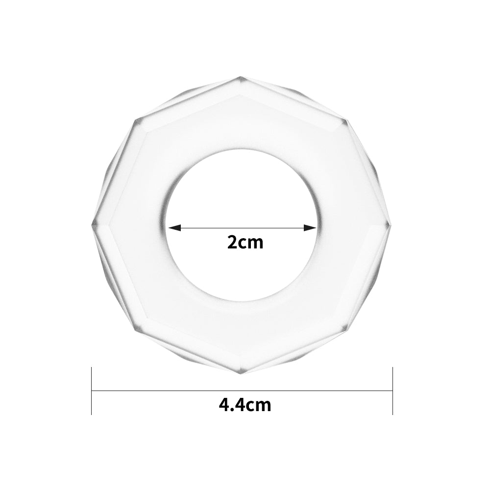 POWER PLUS Cockring (Ships From:, 4.4 cm.&Phi;2 cm)