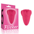 Flicker Rechargeable Vibrator (Rose Red)