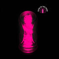 6.0'' Glow in the Dark Masturbator - Pink Glow