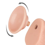 7.5'' Sliding Skin Dual Density Dildo Flesh (Φ3.5 cm)