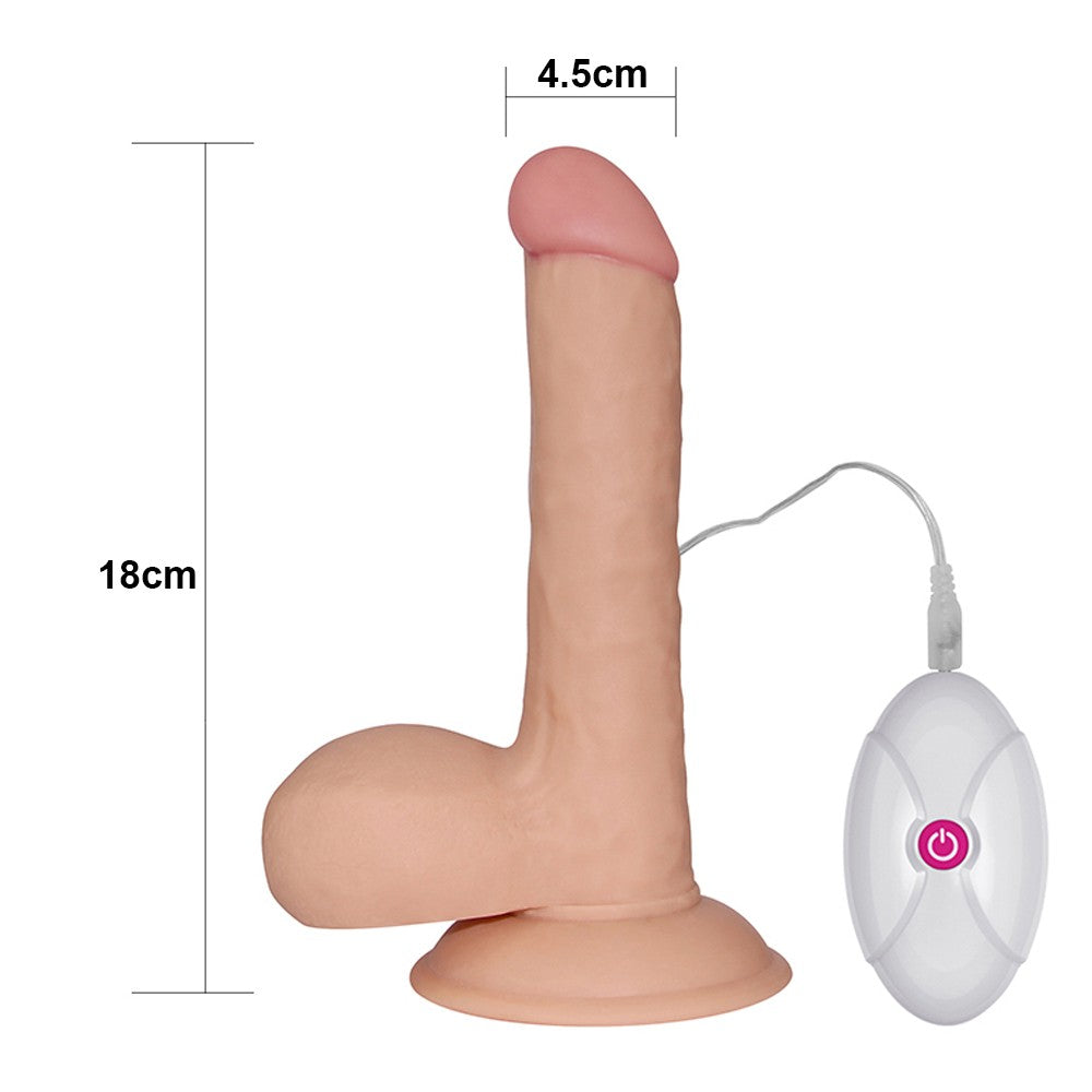 7.5" The Ultra Soft Dude Vibrating