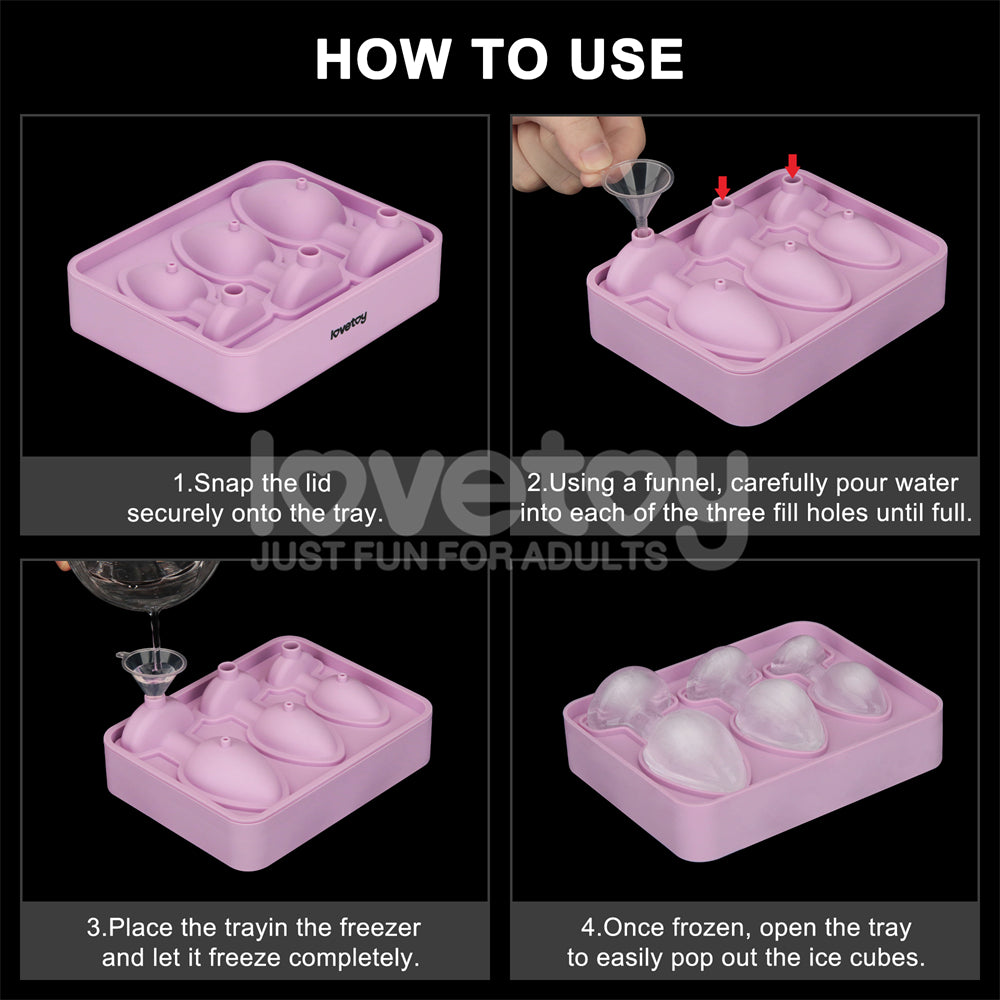 Butt Plug Silicone Ice Tray