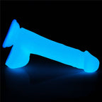 8.0'' Glow in the Dark Silicone Dildo (Φ4 cm)