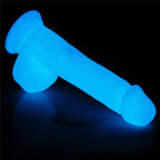 8.0'' Glow in the Dark Silicone Dildo (Φ4 cm)
