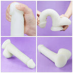 8.0'' Glow in the Dark Silicone Dildo (Φ4 cm)