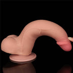 8.5'' Sliding Skin Dual Density Dildo Flesh (Φ4 cm)