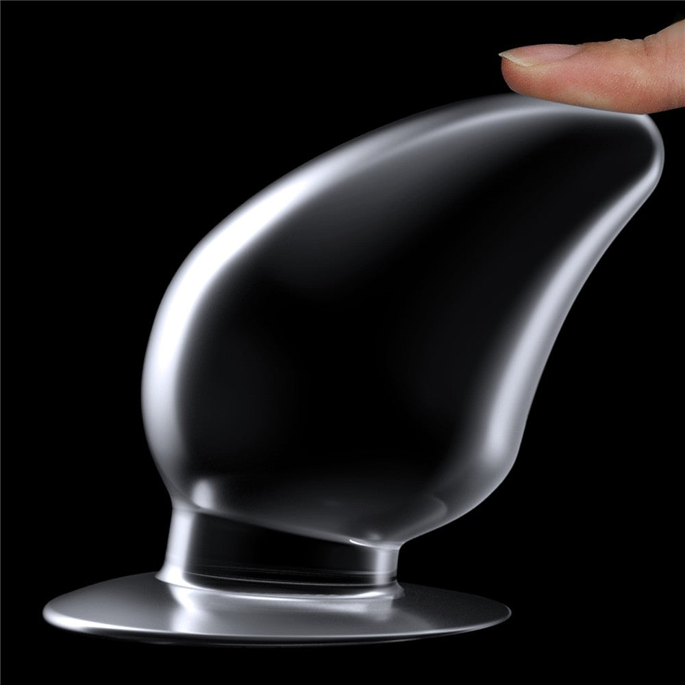 Flawless Clear Anal Plug 4.5"