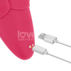 Flicker Rechargeable Vibrator (Rose Red)