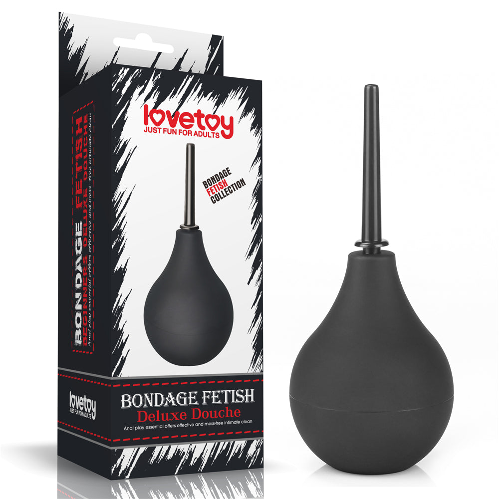 Bondage Fetish Deluxe Douche (Black, 16.5 cm, &Phi;0.8 cm)