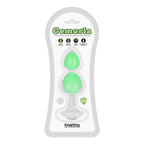 Gemoria Silicone Butt Plug (Glow-In-The-Dark, Green)