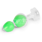 Gemoria Silicone Butt Plug (Glow-In-The-Dark, Green)