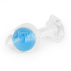 Gemoria Silicone Butt Plug (Glow-In-The-Dark, Blue)