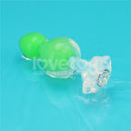 Gemoria Silicone Butt Plug (Glow-In-The-Dark, Green)