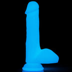 8.0'' Glow in the Dark Silicone Dildo (Φ4 cm)