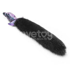MystiTail Silicone Anal Plug with 14" Tail (14 cm Plug)