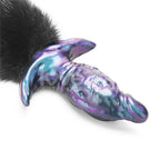 MystiTail Silicone Anal Plug with 14" Tail (14 cm Plug)