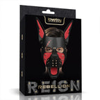 Rebellion Reign Scarred Alpha Pup Mask (Red)