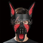 Rebellion Reign Scarred Alpha Pup Mask (Red)