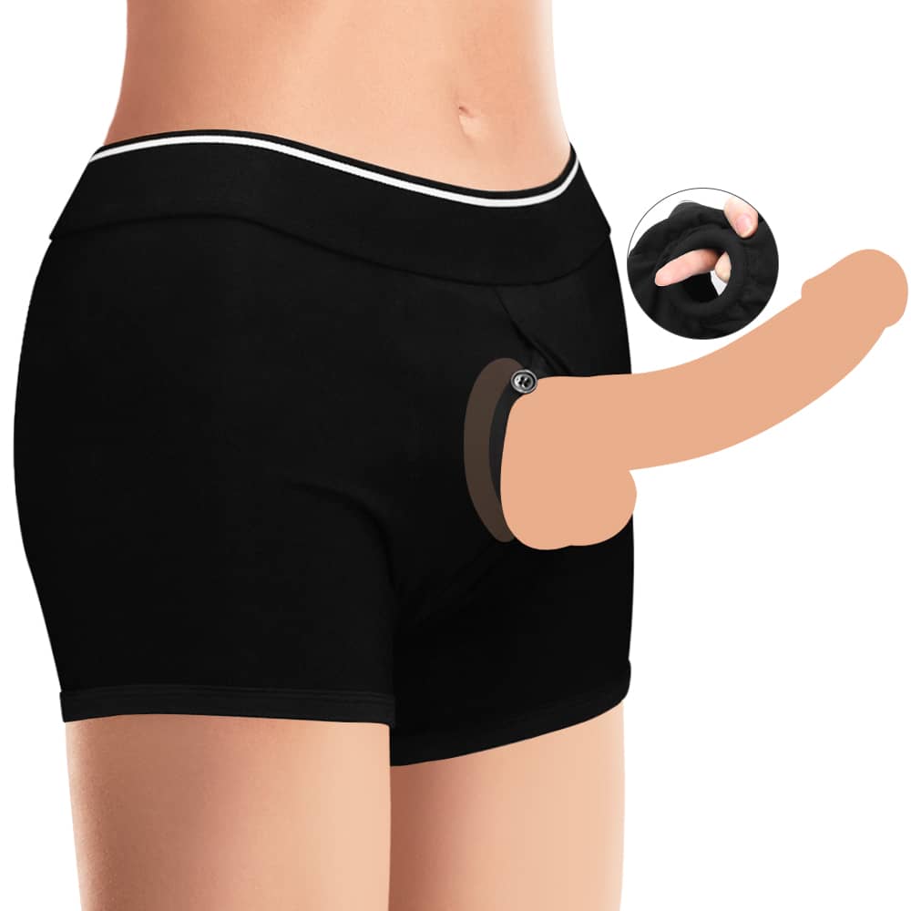 Strap On Boxer Strapon Shorts for Sex for packing (dildo not included)