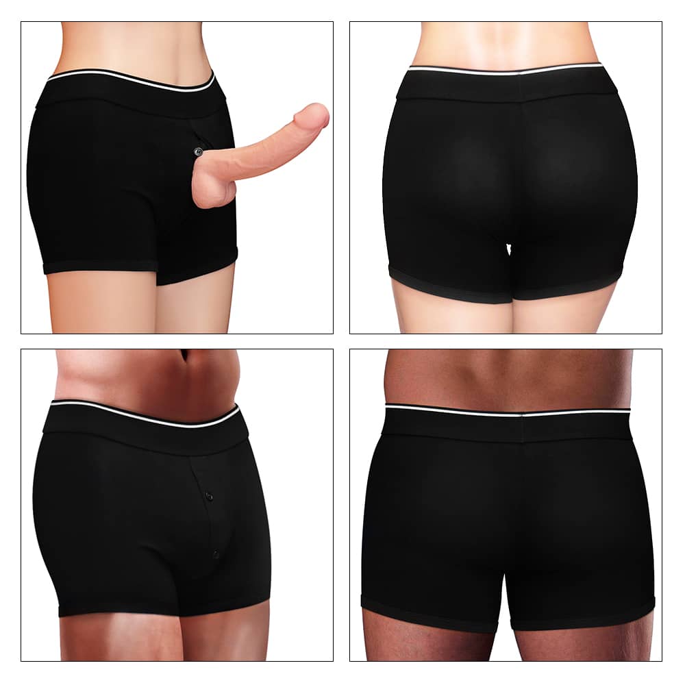 Strap On Boxer Strapon Shorts for Sex for packing (dildo not included)