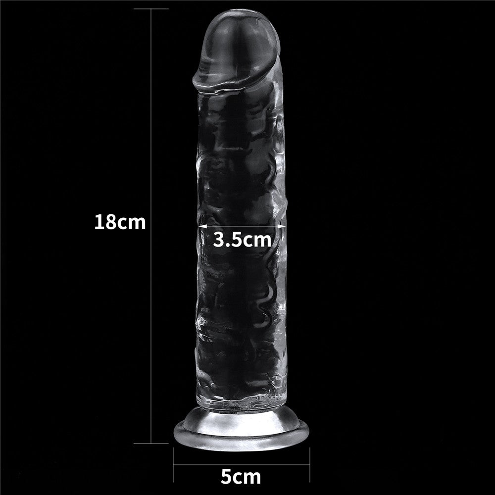Flawless Clear Dildo 7.0"