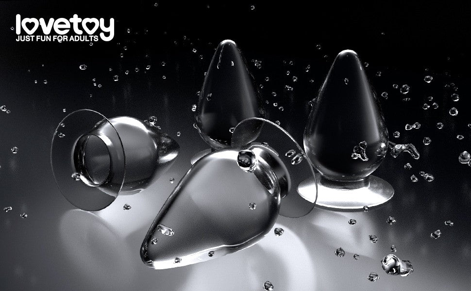 Flawless Clear Anal Plug 4.5"