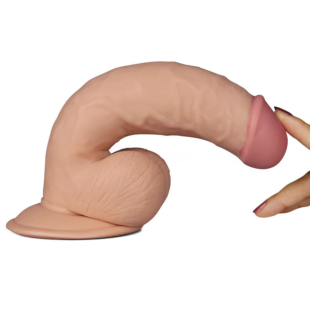8.5" The Ultra Soft Dude Vibrating