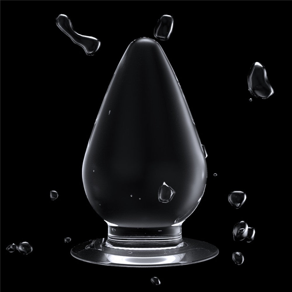 Flawless Clear Anal Plug 4.5"
